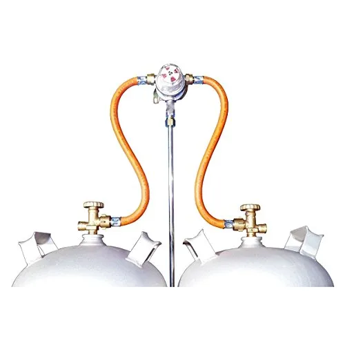 Multimatik 2-Flaschenanlage 50 mbar, 8 mm - mit Prüfventil