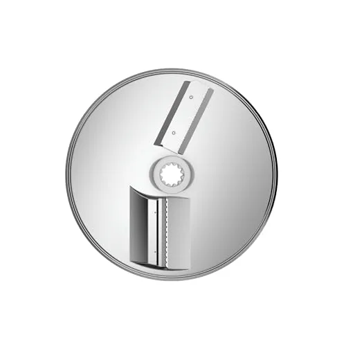 Bosch SuperCut-Schneidescheibe MUZ9SC1 - Zickzack-Messer aus Edelstahl, präzises Schneiden für weiche und faserige Lebensmittel