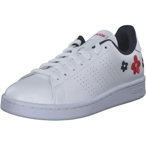adidas Damen Advantage Sneaker, FTWR White FTWR White FTWR White, 38 EU