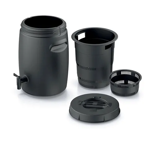 Kreher Komposter 25 Liter in schwarz von Kreher