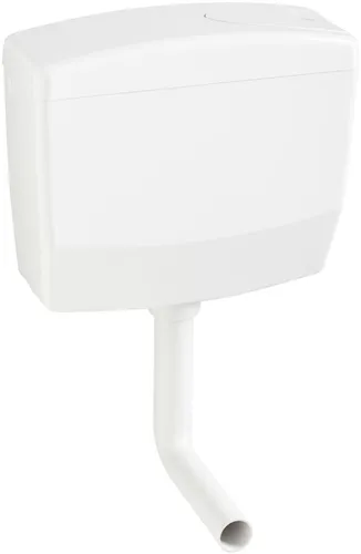 Wisa Aufputz-Spülkasten 350 weiß - Spülkästen für eine saubere Installation, platzsparend und einfach zu montieren, ideal für jedes Badezimmer