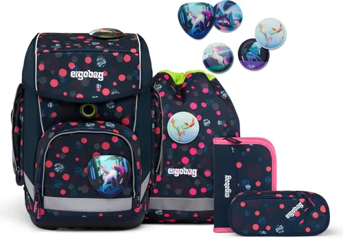 ergobag Schulranzen cubo Set (5-tlg.) von ergobag
