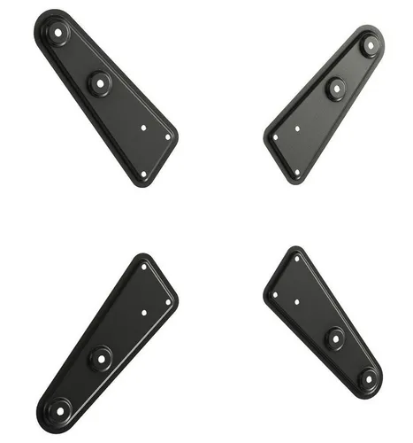 RICOO Halterungszubehör VESA Adapter Verlängerung für Monitor TV Wandhalterung VA0100, (VESA 200x200 bis 400x400, 4-tlg., Fernsehhalterung für Fernseher 32-55 Zoll, VESA Adapter für TV Wandhalterung Fernsehhalter TV VESA 400x400)