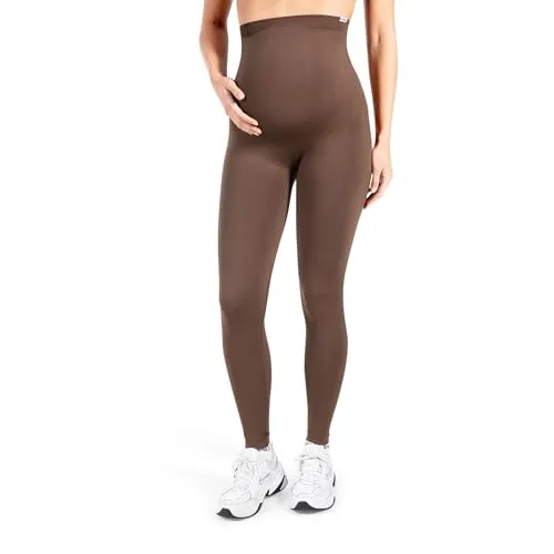 Smilodox Leggings Lorraine in Dunkelbraun, Größe S - Hochwertige Leggings mit hohem Bund für optimalen Tragekomfort. Ideal für Sport und Freizeit, aus elastischem Material für perfekte Passform.