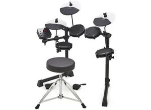 Alesis Debut Kit - Kinder E-Drum Set mit 4 Mesh Pads, 120 Sounds, 100 Lektionen und Kopfhörern, ideal für kleine Schlagzeuger und effektives Lernen