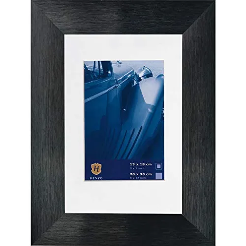 Henzo Bilderrahmen Luzern - Aluminium - Bildformat 20x30 cm - Schwarz