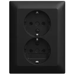 Busch-Jaeger Steckdosen Schwarz von Busch-Jaeger