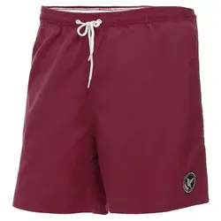 Ladeheid Badeshorts Herren Badehose Boardshorts Beachshorts Schwimmhose LA40-128 rot 5XL