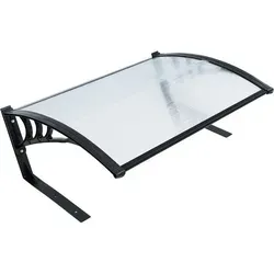 ESTEXO Mähroboter Garage Dach Carport Überdachung - Mähroboterzubehör mit robustem Metallgestell und UV-Schutz, idealer Schutz vor Witterungseinflüssen für alle gängigen Mähroboter, einfache Montage inklusive Befestigungsschrauben.