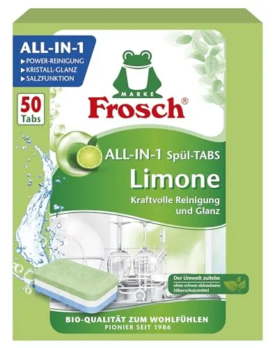 Frosch Spülmaschinentabs Limonen Alles in 1