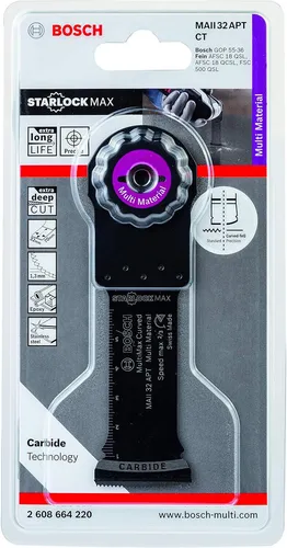 Bosch Starlock-Max Multi-Cutter MAII 32 APT Präzisionssägeblatt Multi Material !