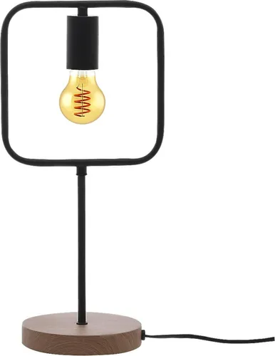 Skandinavisch Vintage Tischlampe 1x40W/E27 - Stilvolle Tischlampe im skandinavischen Vintage-Design, ideal für jeden Raum. Energieeffizient mit E27-Fassung, perfekt für LED-Leuchtmittel.