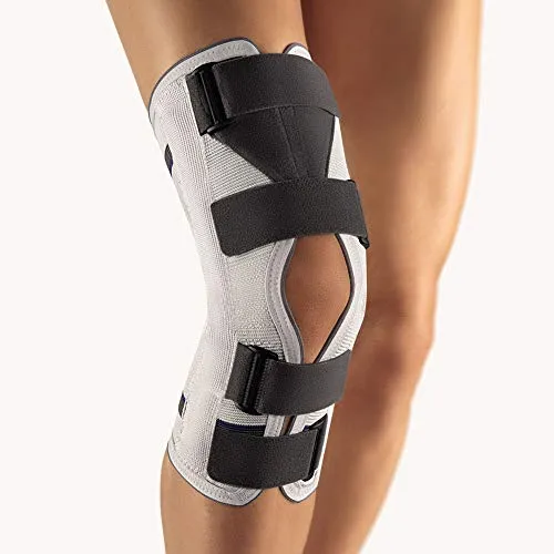 Bort Stabilo® Kniebandage offene Form 3 silber