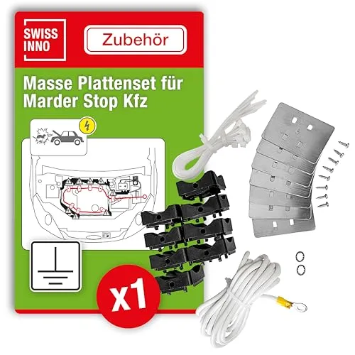 SWISSINNO Marderschreck Masseplatten Set