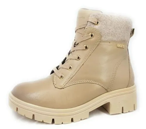 Tamaris COMFORT Schnürstiefelette beige 38 EU
