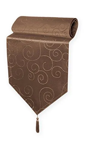 Tischläufer Braun von Haus und Deko