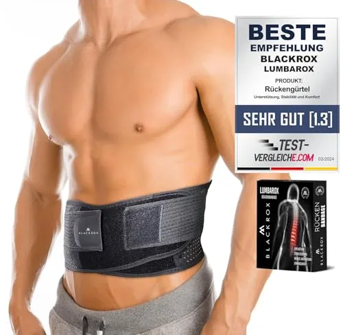 BLACKROX LUMBAROX Rückenbandage