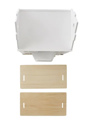 vertbaudet Puppenhaus mit Zubehör aus Holz - FSC®-zertifiziertes Puppenhaus, fördert Rollenspiele und Kreativität. Mit abnehmbaren Dachplatten und umfangreichem Zubehör für stundenlangen Spielspaß.