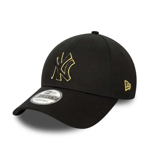 New Era 9Forty Strapback Cap - Outline New York Yankees - Stylische 9Forty Adjustable Strapback Cap für Baseball-Fans, ideal für jeden Anlass und mit coolem New York Yankees Design.