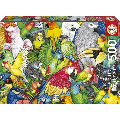 Educa - Puzzle Parrots - 500 dielov
