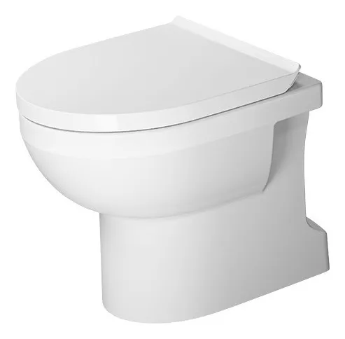 Duravit No. 1 Stand-WC Rimless, Abgang senkrecht 2184010000 von Duravit
