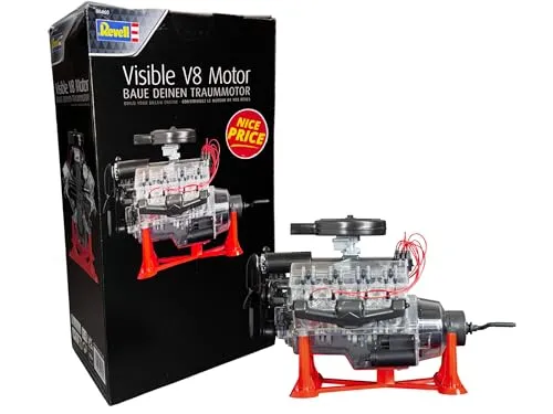 Revell NICE PRICE Visible V-8 Engine Modellbausatz 1:4 von Revell