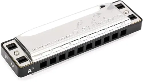 Lee Oskar 797011 Major Diatonic Ab-Dur Mundharmonika - Mundharmonika in Ab-Dur für Blues, Rock, Country und Jazz. Mit 10 Kanzellen und robusten Messing-Stimmplatten bietet sie hervorragenden Klang und Langlebigkeit.