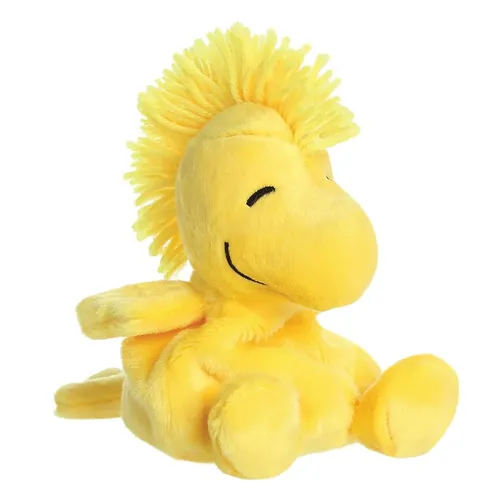 Aurora 40474 Palm Pals  Peanuts PP Woodstock 5In, Soft Toy, Yellow