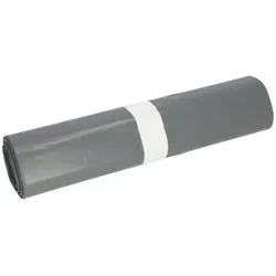 DEISS 14704 Müllsack Recycling - 70 Liter, grau, 25 Stück, Recycling-LDPE