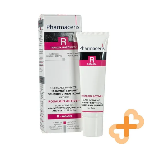 Pharmaceris R Rosalgin Active+ Ultra Active Gel 30 ml - Unisex Gel zur intensiven Hautpflege, ideal für empfindliche Haut und zur Beruhigung von Irritationen.
