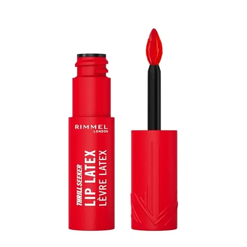 Rimmel London Thrill Seeker Lip Latex, flüssig, Spicy 350, 6 ml