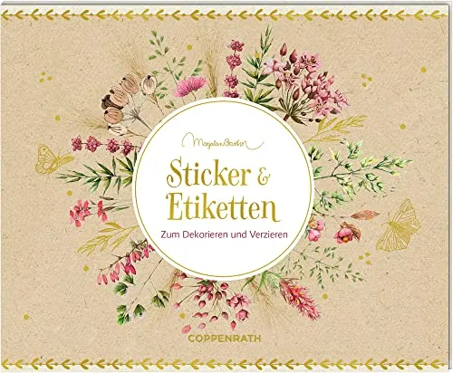 Stickerbuch: Sticker und Etiketten - Zum Dekorieren und Verzieren