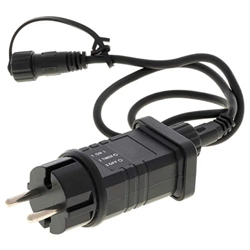 Produktbild diLED Netzteil mit Trafo Timer und Anschlußkabel für erweiterbares Profi-Beleuchtungs-System Innen und Außen wasserdicht Weihnachtsdeko Xmas