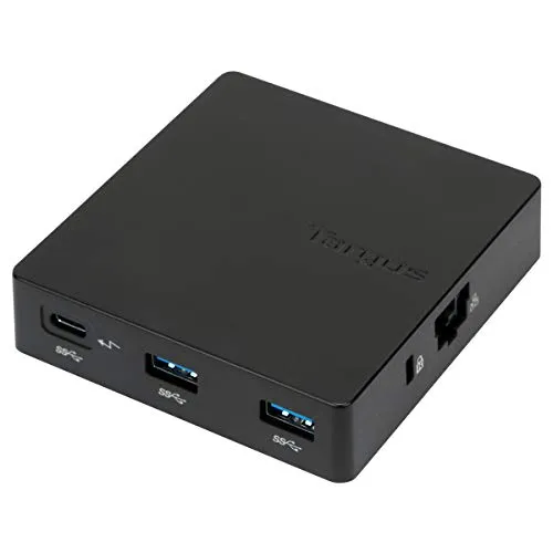 Targus Dock 412: USB-C Reise-Dockingstation mit Stromversorgung