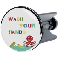 Sanilo Waschbeckenstöpsel Wash your hands von Sanilo
