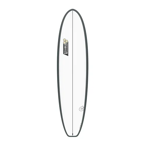 Surfboard CHANNEL ISLANDS X-lite Chancho 7.0 Graphit  Al Merrick Midlength Cruis