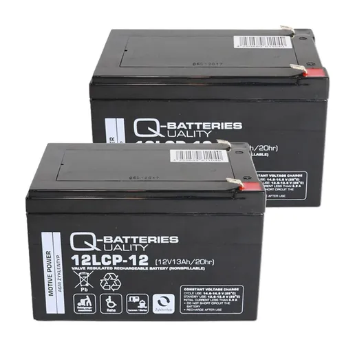 Ersatzakku AGM Batterie für Kinderfahrzeug 2 x 12V 13Ah