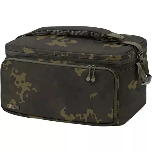 Korda Compac Kühltasche XL - Dunkel Kamo - Sonstige, leichte und vollständig isolierte Kühltasche für Karpfenangeln mit zwei Cool Packs für langanhaltende Kühlung und strapazierfähigem, wasserdichtem Material.