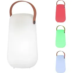 RGB LED Tischleuchte, Außenlampe, Fernbedienung, IP44