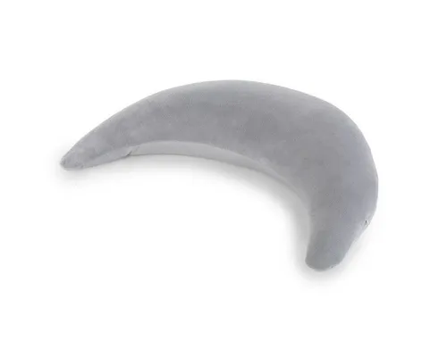 Theraline Stillkissen Plüschmond, allergikerfreundlich - Das Theraline Stillkissen in Mondform bietet optimale Unterstützung für entspannende Momente. Ideal als Stillkissen, Lesekissen oder für Bauch- und Seitenschläfer. Mit waschbarer Mikroperlenfüllung und sanftem Baumwollbezug.