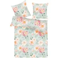 Bestlivings Bettwäsche Renforce 80 x 80 cm & 135 x 200 cm Rosina Türkis
