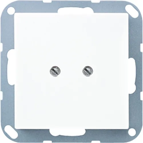 Jung Blindplatte aws A 561 B WW IP2X weiß Kommunikationstechnik A561BWW