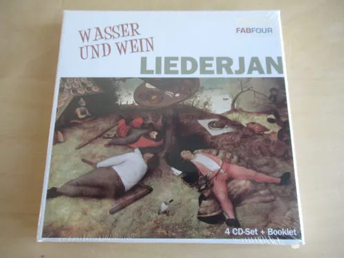 Liederjan-Wasser und Wein-sealed 4er CD Box-OVP