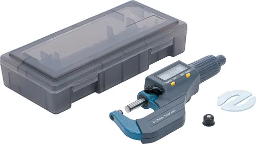 BGS DIGITAL-BÜGELMESSSCHRAUBE 0 - 25 MM - KFZ-Werkzeuge mit präzisem digitalen Messbereich von 0 bis 25 mm, ideal für exakte Messungen in der Fahrzeugreparatur.