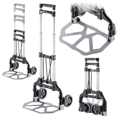 KADAX Klappbare Aluminium Transportkarre