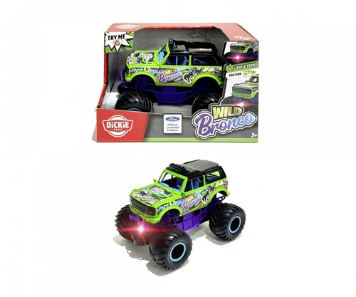 Dickie Toys Spielzeug-Auto Spielfahrzeug Go Action / Asphalt Heroes Wild Bronco VW 203764026