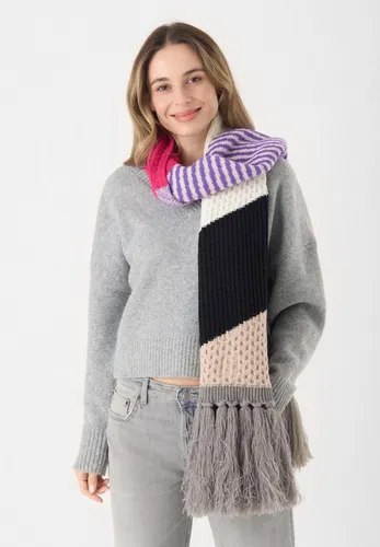 Codello Schal aus weicher Wollmischung Mehrfarbig 35X210CM - Eleganter Codello Schal aus einer hochwertigen Wollmischung für stilvolle Wärme. Perfekt für jeden Anlass, vielseitig kombinierbar und angenehm zu tragen – der ideale Begleiter für kalte Tage.