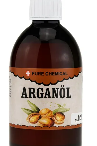 PURE CHEMICAL | Arganöl | Haaröl | Hautöl | Kaltgepresst | 500 ml