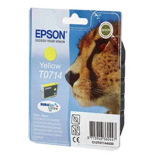 Produktbild Epson T0714 Gelb Original Tintenpatrone