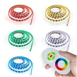 Aigostar LED Stripe 3m RGB LED Streifen mit Fernbedienung